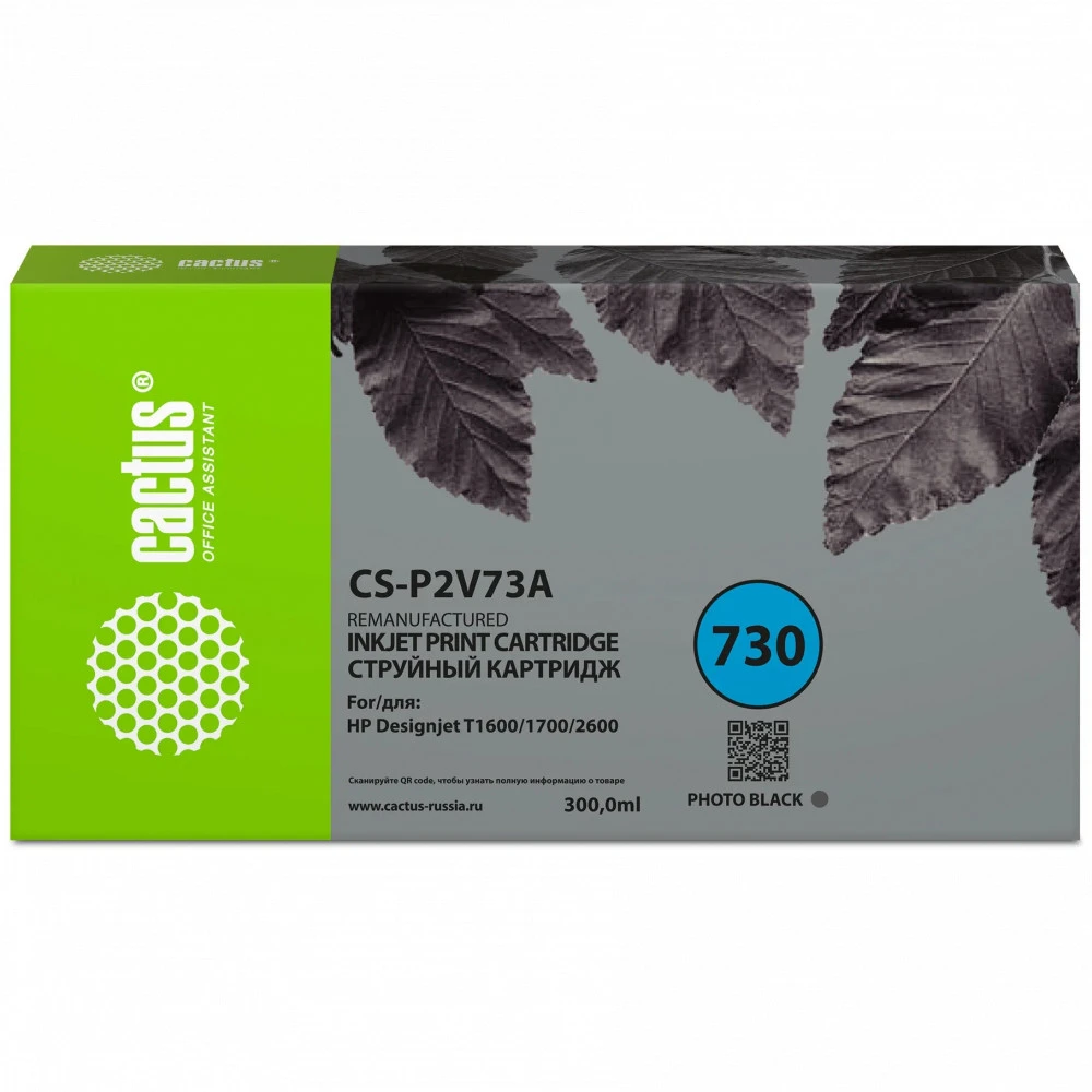 Струйный картридж Cactus CS-P2V73A