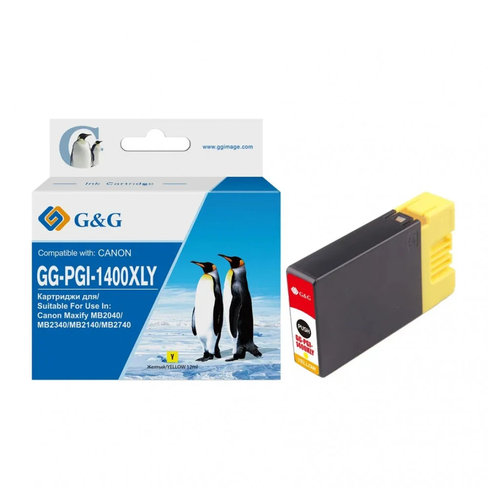 Струйный картридж G&G GG-PGI-1400XLY