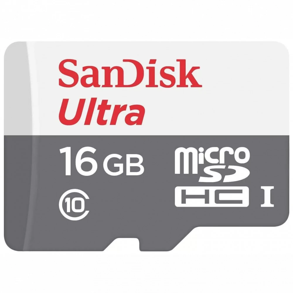 Флеш (Flash) карты SanDisk Ultra Class 10 SDSQUNS-016G-GN3MN 16 ГБ