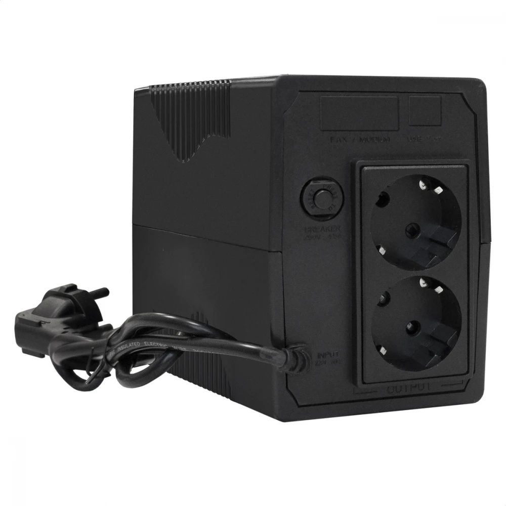Источник бесперебойного питания ExeGate Power Back BNB-1000.LED.AVR.2SH EX292785RUS 1000 ВА, 550 Вт