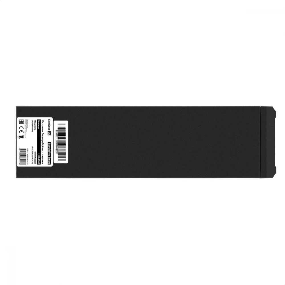 Источник бесперебойного питания ExeGate SpecialPro Smart LLB-1000.LCD.AVR.1SH.2C13 EX292787RUS 1000 ВА, 550 Вт