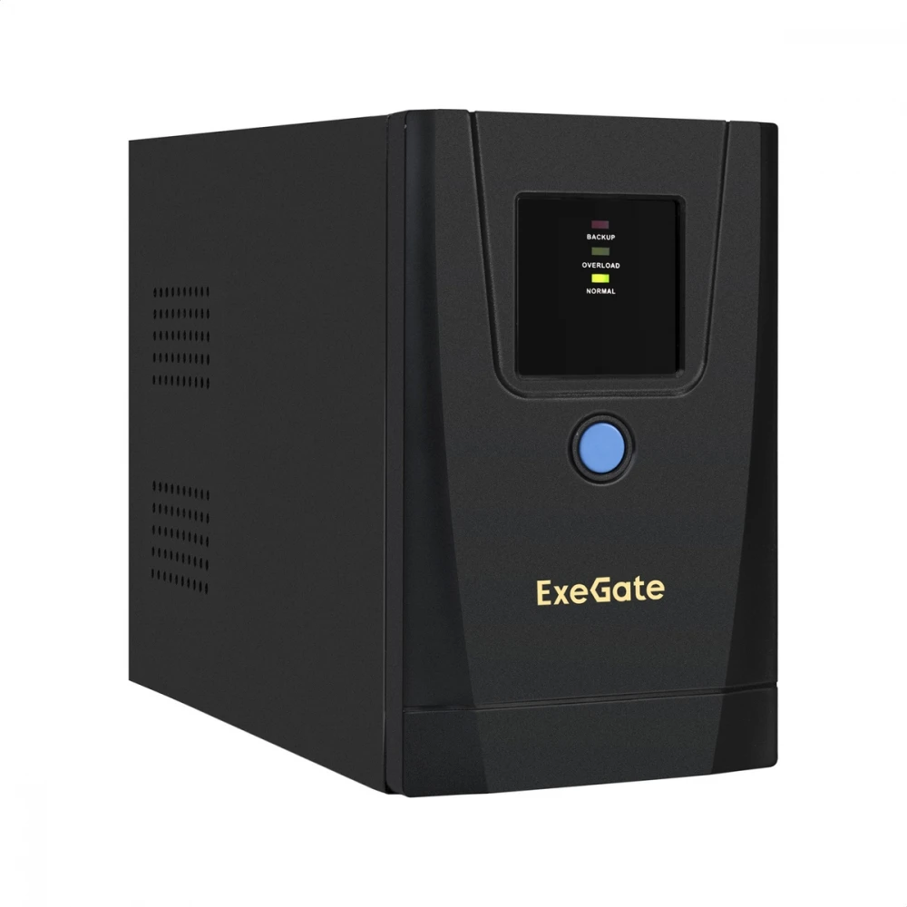 Источник бесперебойного питания ExeGate SpecialPro UNB-1000.LED.AVR.1SH.2C13 EX292781RUS 1000 ВА, 550 Вт