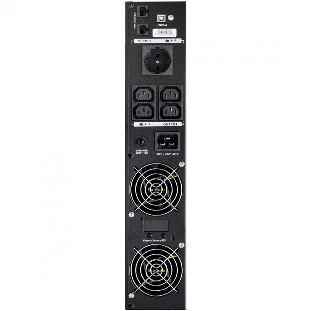 Источник бесперебойного питания ExeGate SinePower UHB-1000 EX293051RUS 1000 ВА, 800 Вт