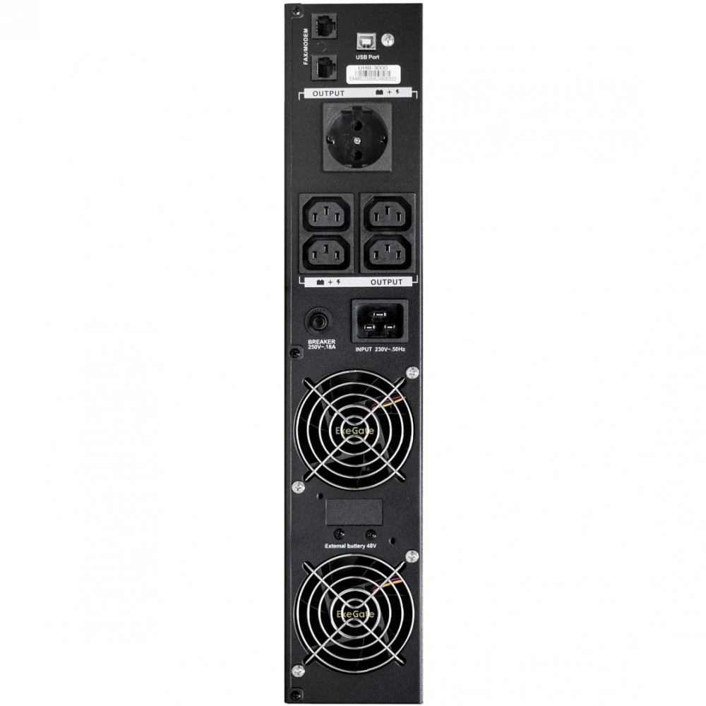Источник бесперебойного питания ExeGate SinePower UHB-3000 EX293054RUS 3000 ВА, 2400 Вт