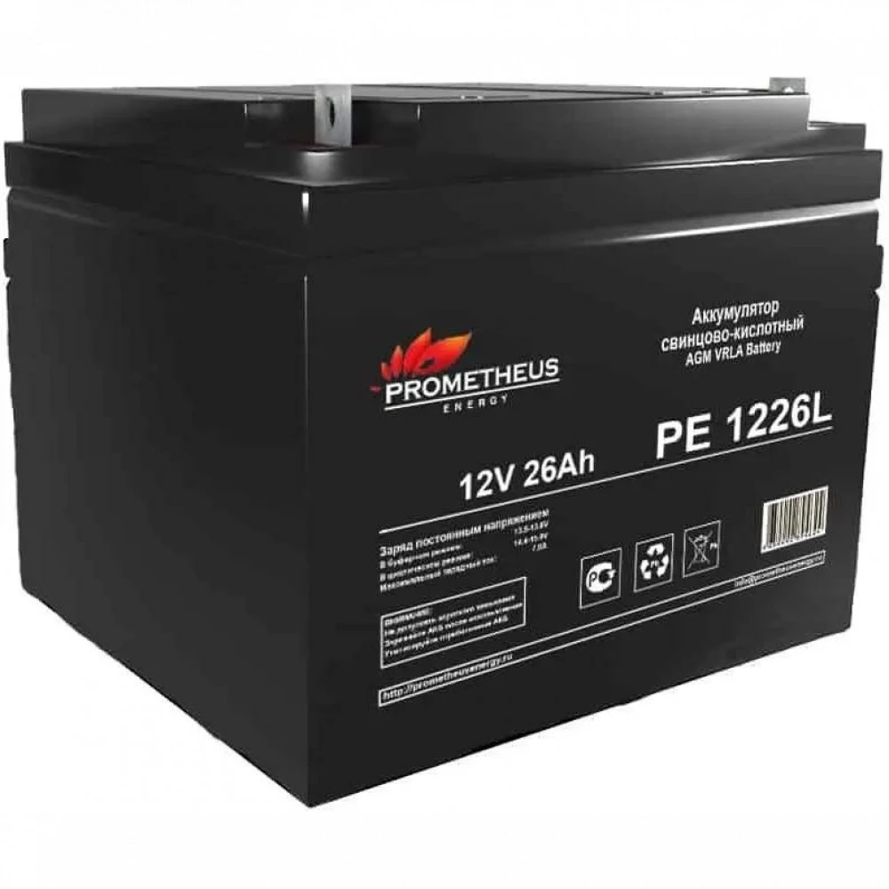 Сменные аккумуляторы АКБ для ИБП PROMETHEUS ENERGY PE 1226L 12 В