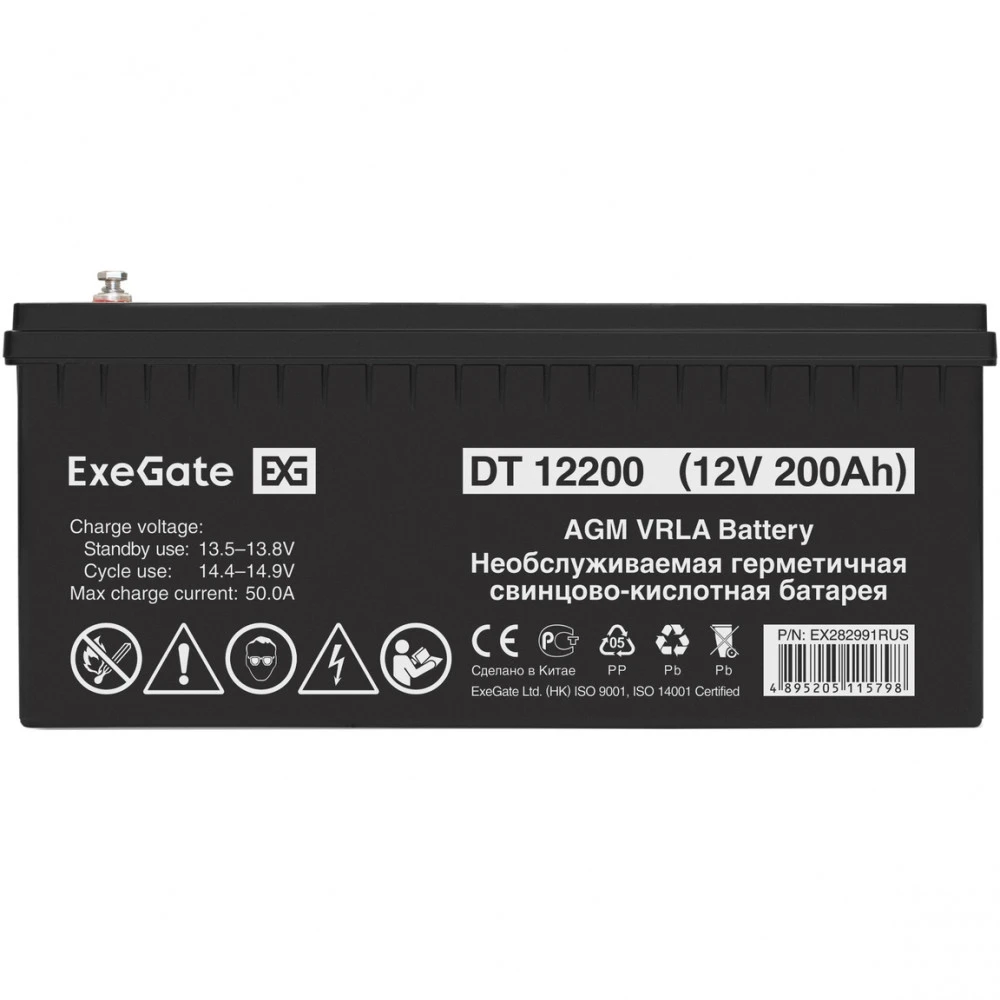 Сменные аккумуляторы АКБ для ИБП ExeGate DT 12200 EX282991RUS 12 В