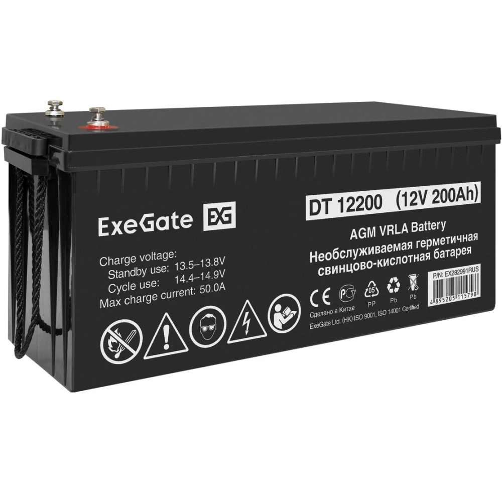 Сменные аккумуляторы АКБ для ИБП ExeGate DT 12200 EX282991RUS 12 В