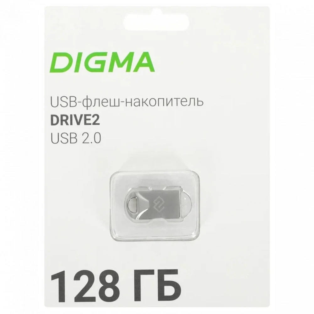 USB флешка (Flash) Digma DRIVE2 DGFUM128A20SR 128 ГБ