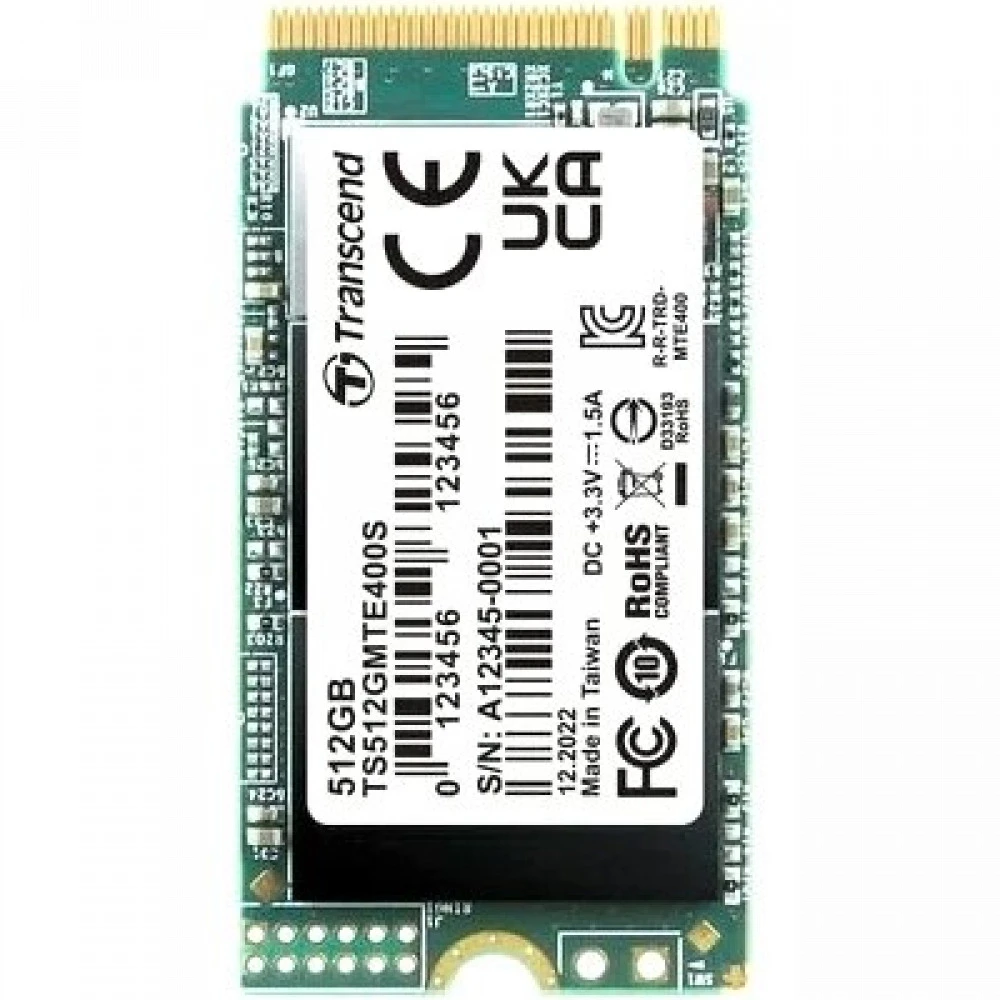 Жесткий диск Transcend MTE400S TS512GMTE400S SSD (твердотельные), 512 ГБ, M.2, PCIe