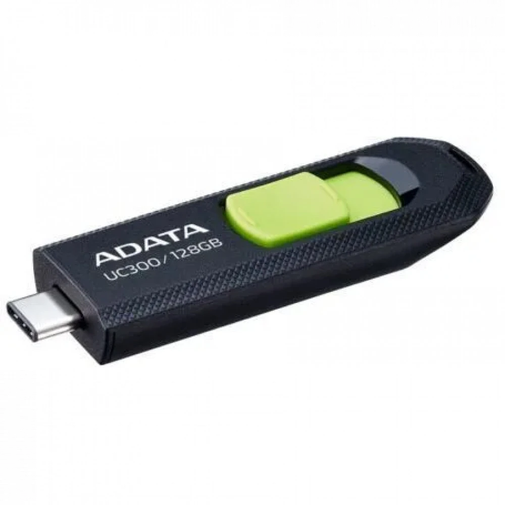 USB флешка (Flash) A-Data ACHO-UC300-128G-RBK/GN 128 ГБ