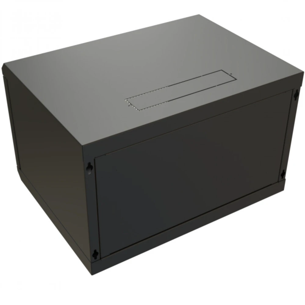 Серверный шкаф WRline настенный 19-дюймовый 6U 367x600х450 мм WR-TW-0645-SR-RAL9004