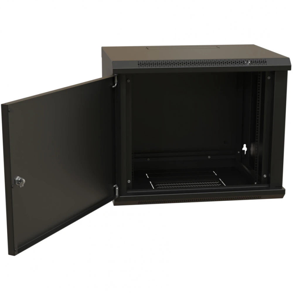 Серверный шкаф WRline настенный 19-дюймовый 15U 775x600х450 мм WR-TW-1545-SR-RAL9004
