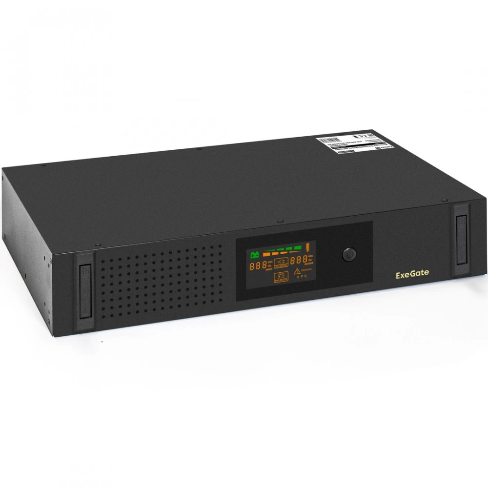 Источник бесперебойного питания ExeGate ServerRM UNL-1000 EX293850RUS 1000 ВА, 650 Вт