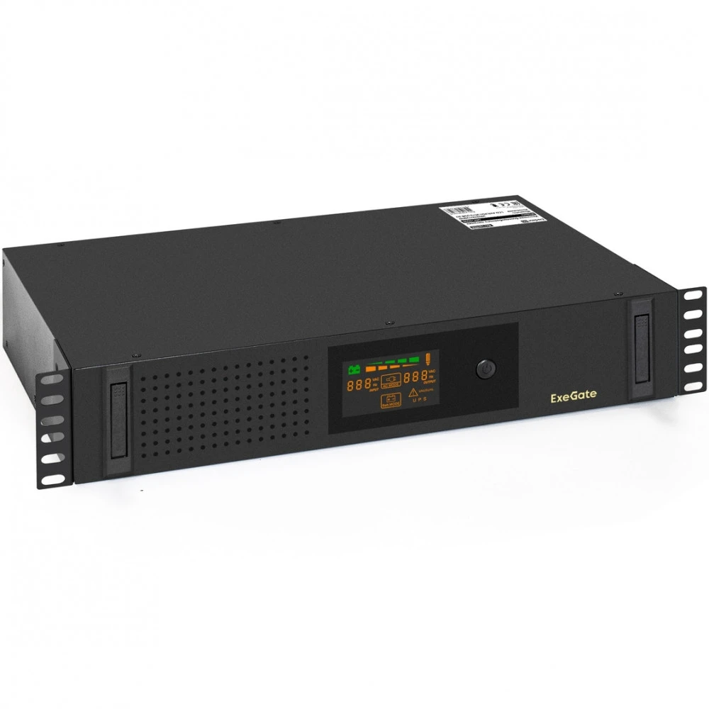 Источник бесперебойного питания ExeGate ServerRM UNL-2000 EX293851RUS 2000 ВА, 1200 Вт