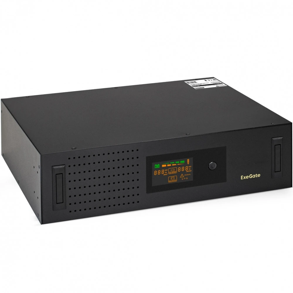 Источник бесперебойного питания ExeGate ServerRM UNL-3000 EX293852RUS 3000 ВА, 1800 Вт