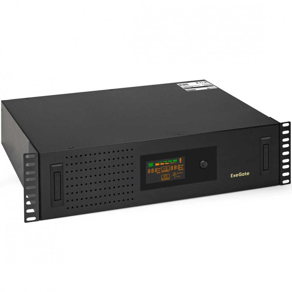 Источник бесперебойного питания ExeGate ServerRM UNL-3000 EX293852RUS 3000 ВА, 1800 Вт