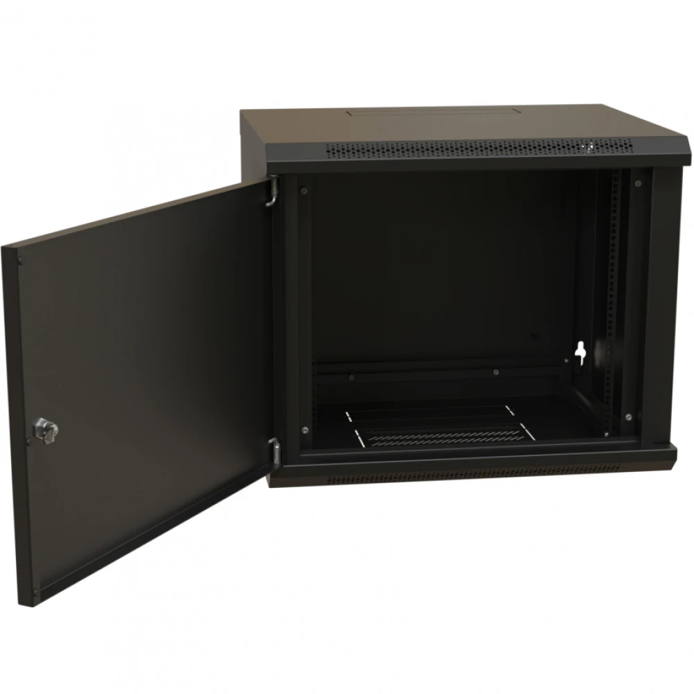 Серверный шкаф WRline настенный 19-дюймовый 12U 650x600х450 мм WR-TW-1245-SR-RAL9004