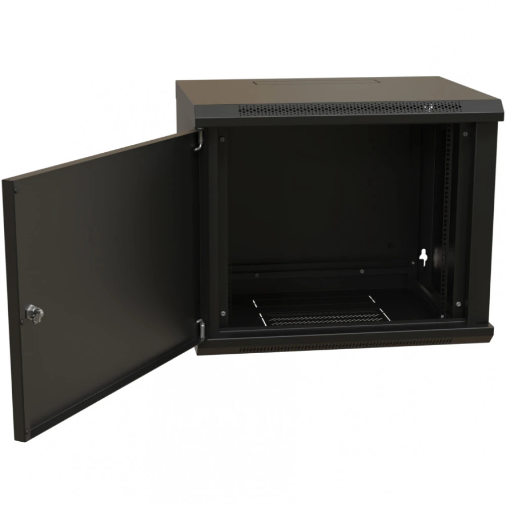 Серверный шкаф WRline настенный 19-дюймовый 12U 650x600х600 мм WR-TW-1266-SR-RAL9004