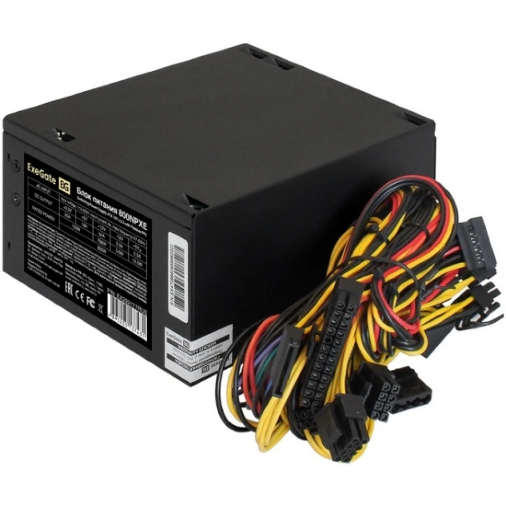 Блок питания ExeGate 800NPXE 800W ATX EX292177RUS 800 Вт