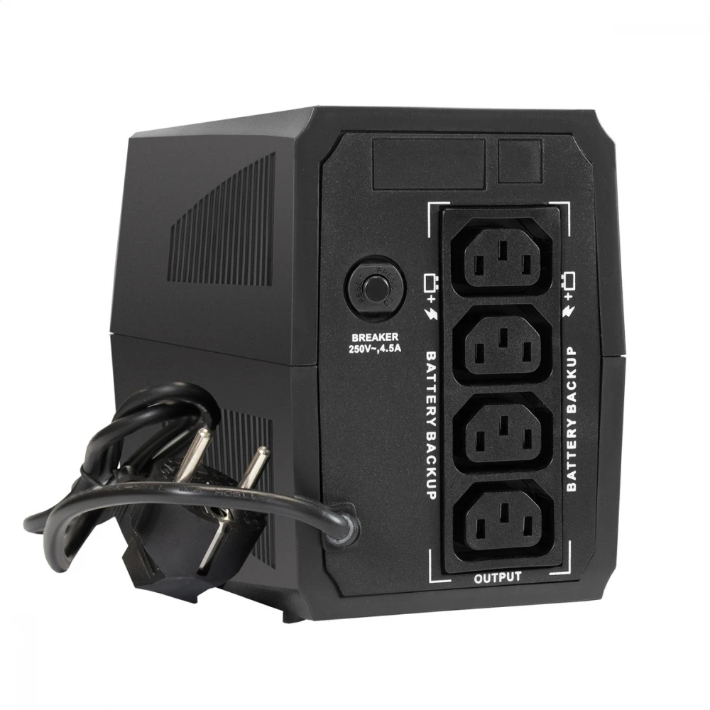 Источник бесперебойного питания ExeGate SpecialPro UNB-500.LED.AVR.4C13 EX294608RUS 500 ВА, 300 Вт