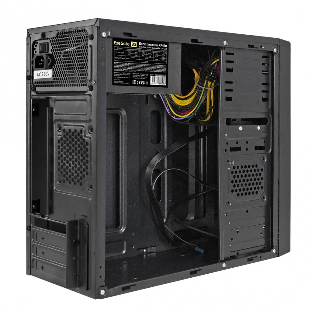 Корпус ExeGate MA-401-XP450 EX295157RUS Mini-Tower
