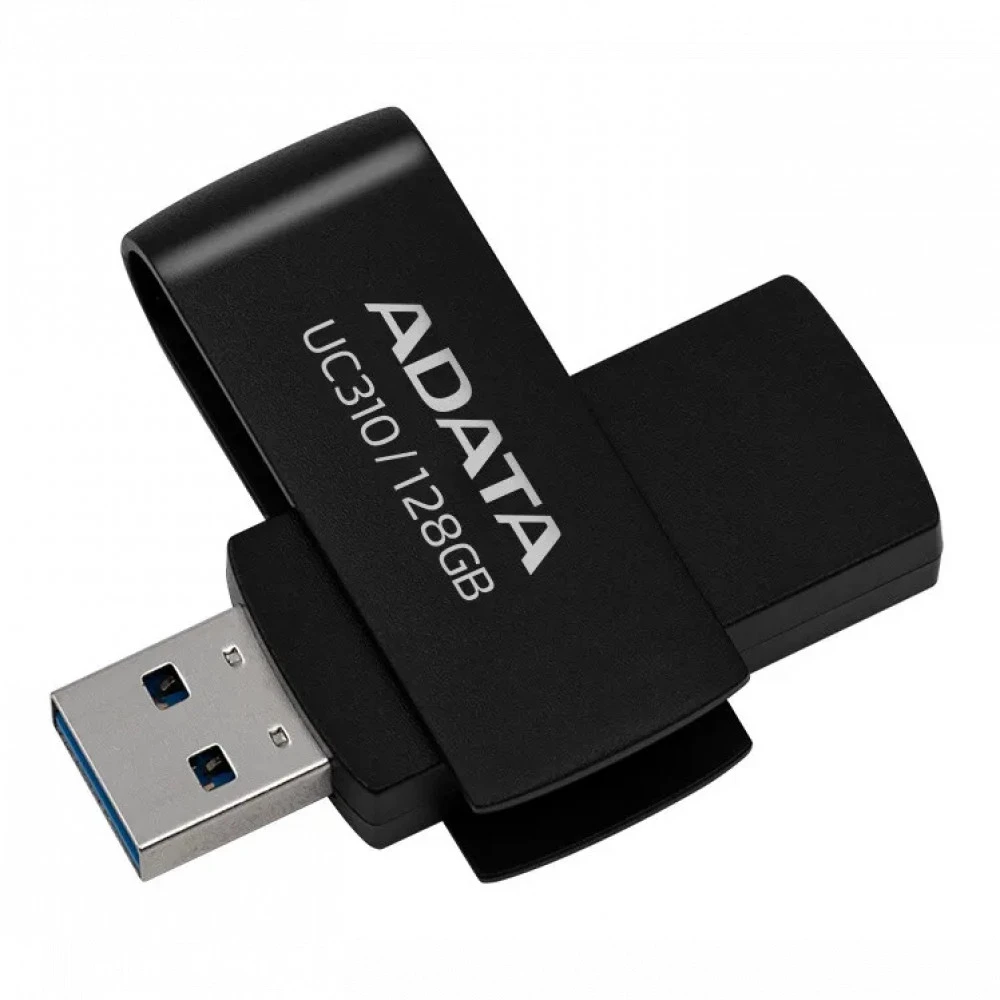 USB флешка (Flash) ADATA UC310 UC310-128G-RBK 128 ГБ