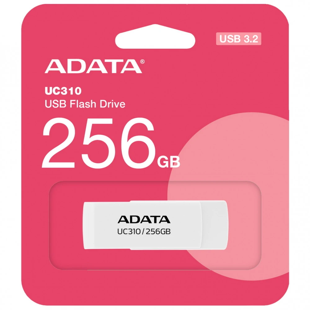 USB флешка (Flash) ADATA UC310 UC310-256G-RWH 256 ГБ