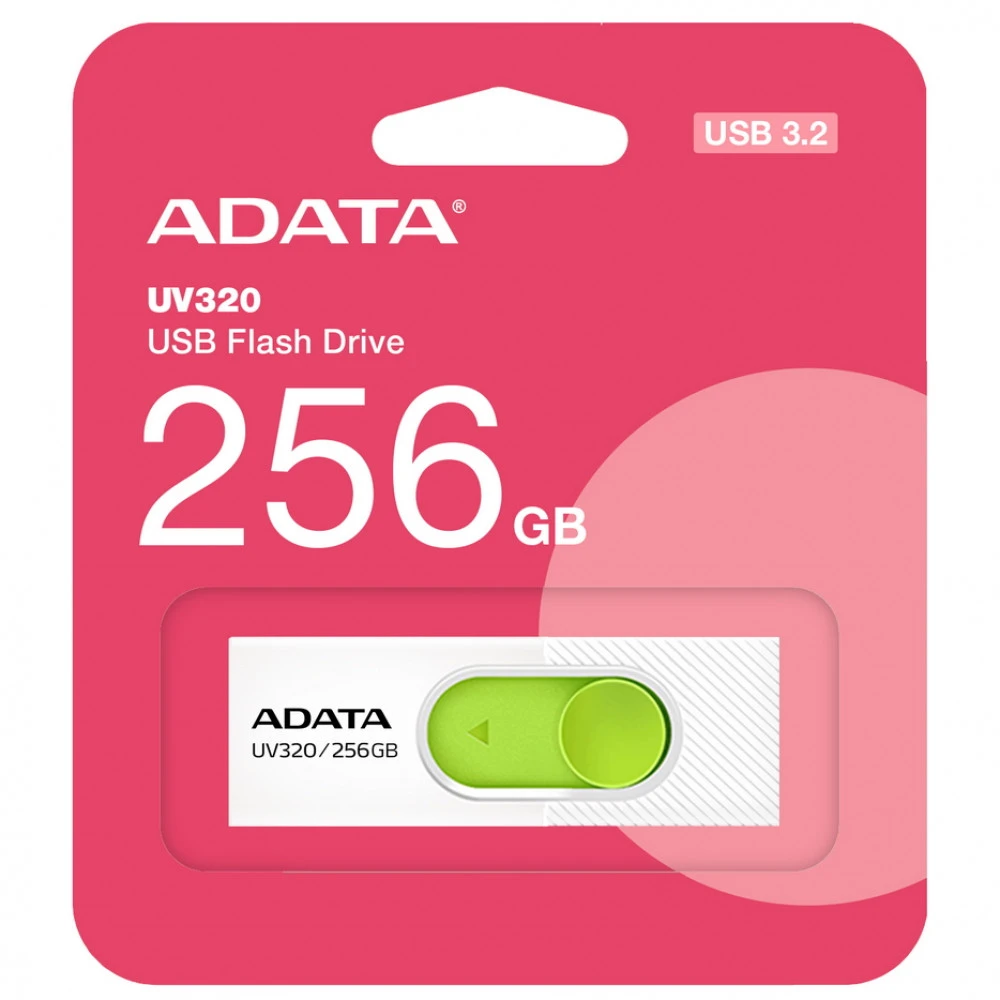 USB флешка (Flash) ADATA UV320 AUV320-256G-RWHGN 256 ГБ