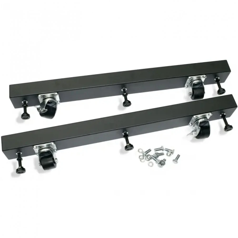 Аксессуар для серверного шкафа Hyperline Основание для стоек ORK2A глубиной 1250 мм для установки стойки на ножки и ролики (ножки и ролики в комплекте) ORK2A-BSM-1250-RAL9005