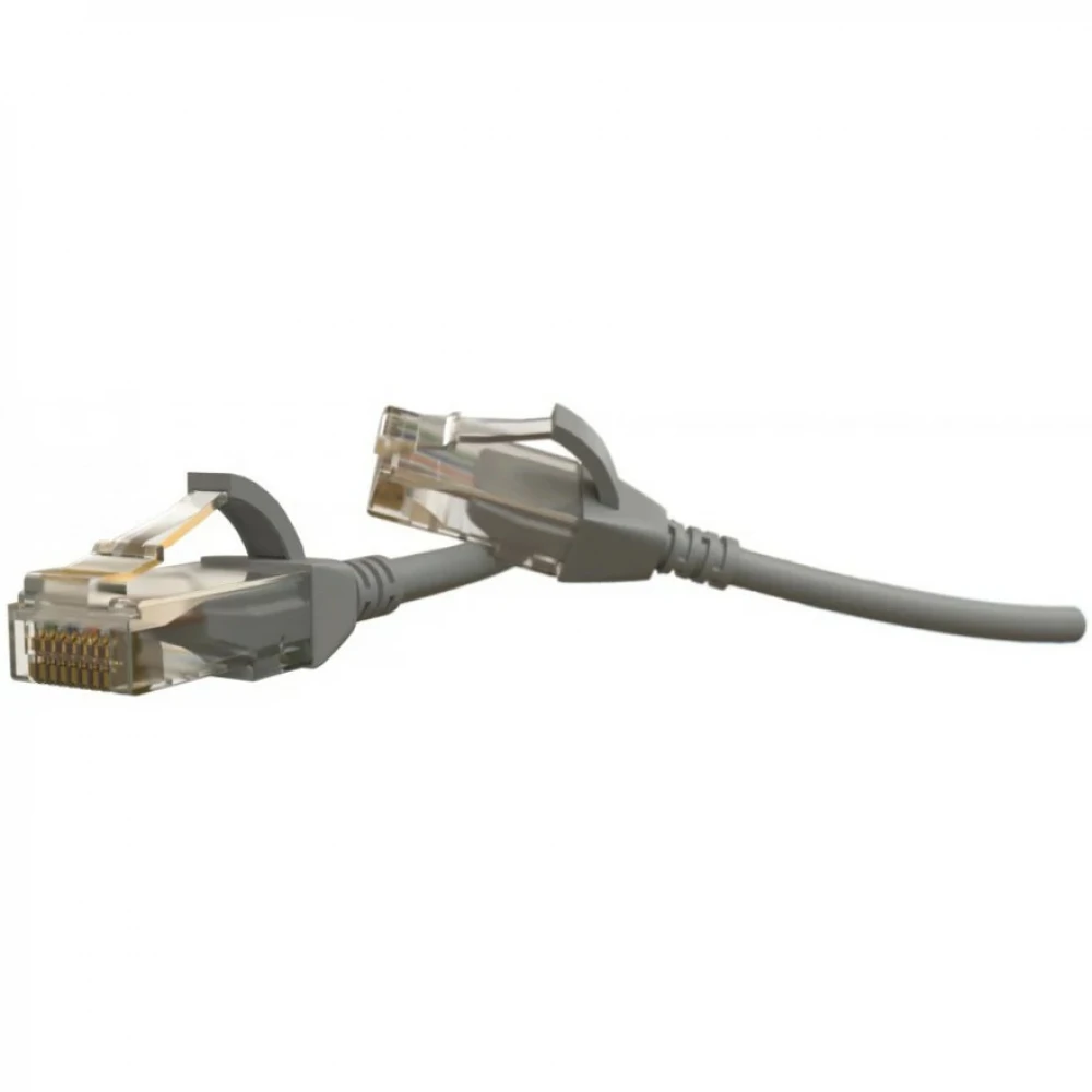 Патч-корд Hyperline PC-LPT-UTP-RJ45-RJ45-C6a-5M-LSZH-GY