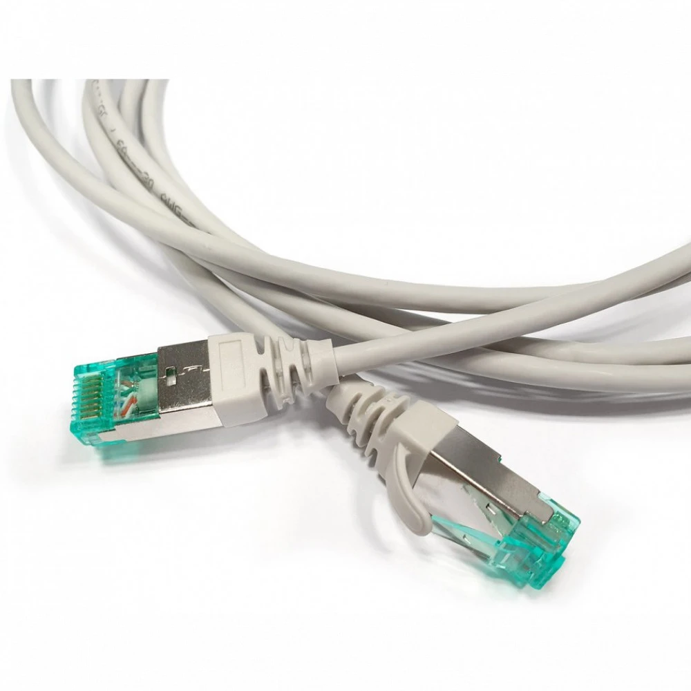 Патч-корд Hyperline PC-LPT-SFTP-RJ45-RJ45-C6a-1.5M-LSZH-GY