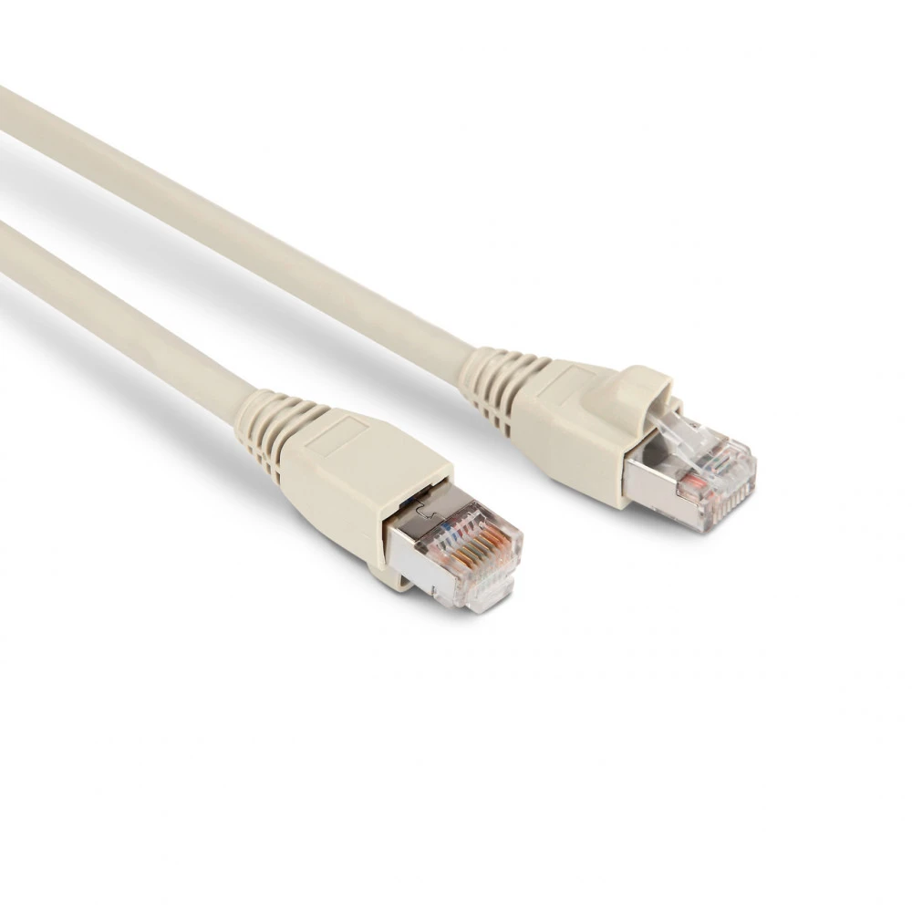 Патч-корд Hyperline PC-LPM-STP-RJ45-RJ45-C6a-10M-LSZH-GY