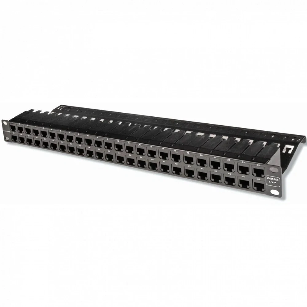 Патч-панель Siemon Z6AS-PNL-U48K 48 портов, FTP, Cat. 6a