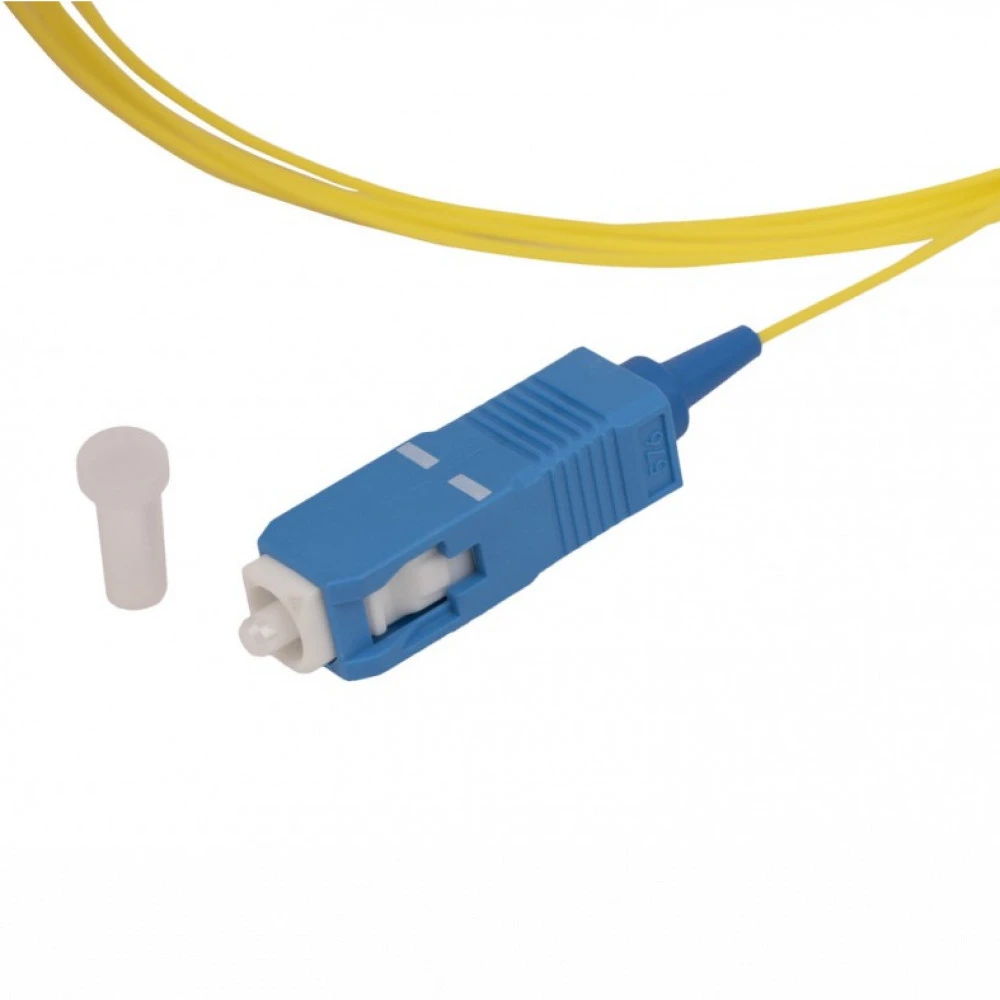 Оптический патч-корд Hyperline Пигтейл волоконно-оптический SM 9/125 (OS2) SC/UPC 2 м LSZH FPT-B9-9-SC/UR-2M-LSZH-YL