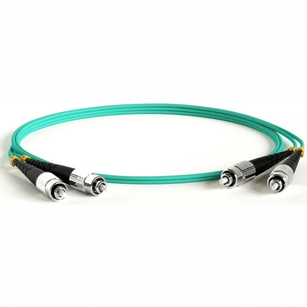 Оптический патч-корд Hyperline FC-D2-503-FC/PR-FC/PR-H-1M-LSZH-AQ