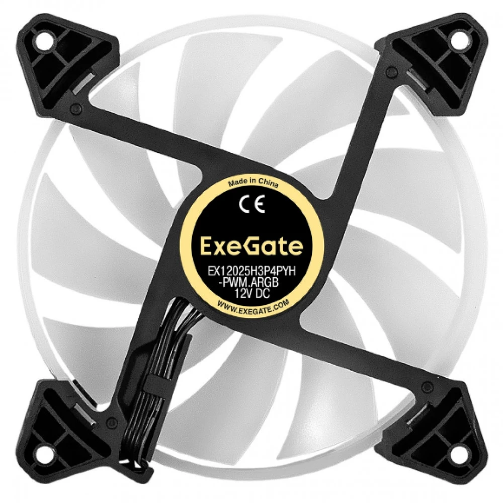 Система охлаждения ExeGate EX12025H3P4PYH-PWM.ARGB EX295968RUS Для системного блока