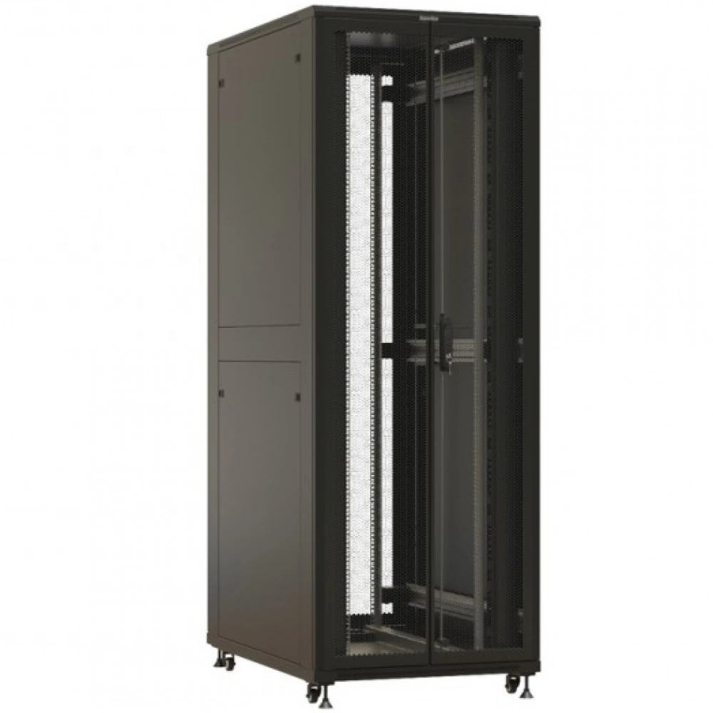 Серверный шкаф Hyperline напольный 19-дюймовый 47U 2277x800х1200 мм (ВхШхГ) TTBR-4782-DD-RAL9004