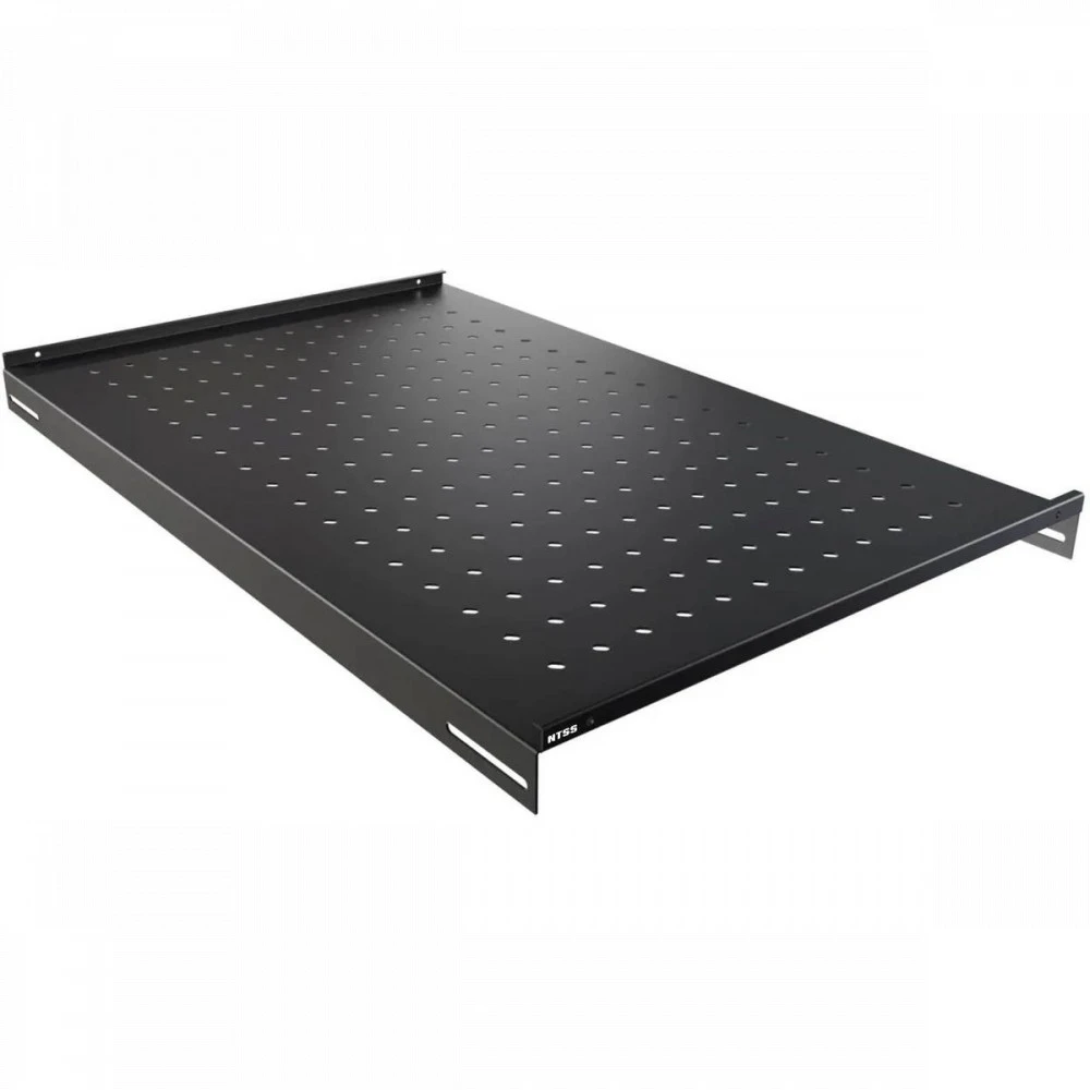 Полка для серверного шкафа NTSS 1U нагрузка 100кг. 19" 750мм NTSS-FS-H-1000-BL