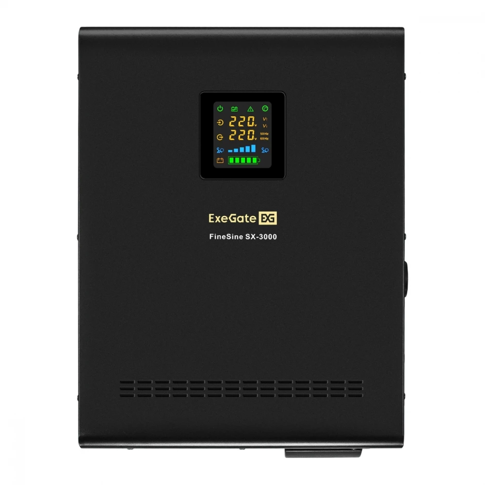 Источник бесперебойного питания ExeGate EX296003RUS + батарея 200Aч EX282991RUS 4шт EX296653RUS 3000 ВА, 2100 Вт