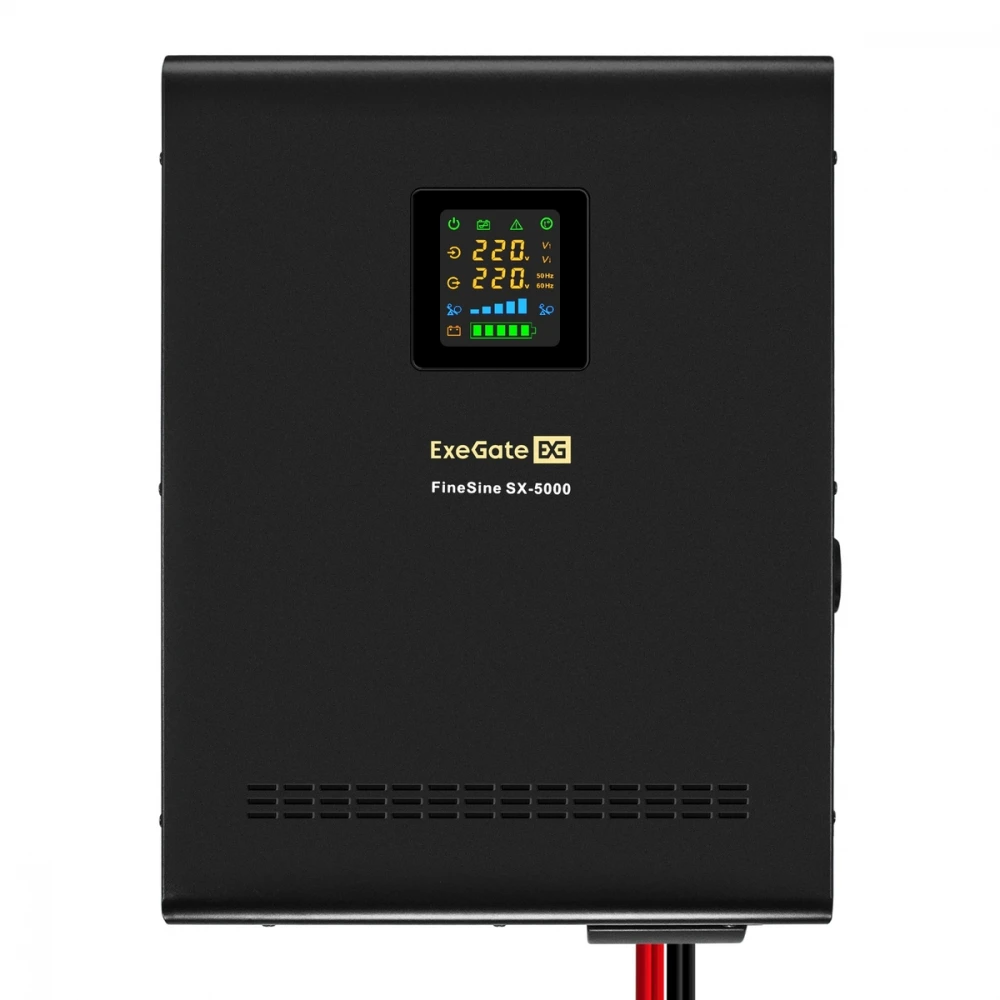 Источник бесперебойного питания ExeGate EX296004RUS + батарея 26Aч EX285663RUS 4шт EX296655RUS 5000 ВА, 3500 Вт