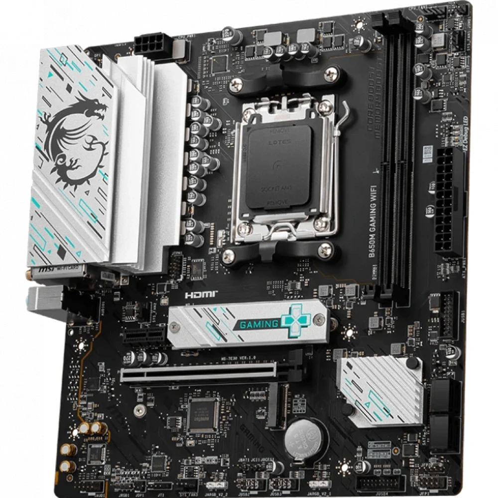 Материнская плата MSI B650M GAMING WIFI Micro-ATX, AMD AM5