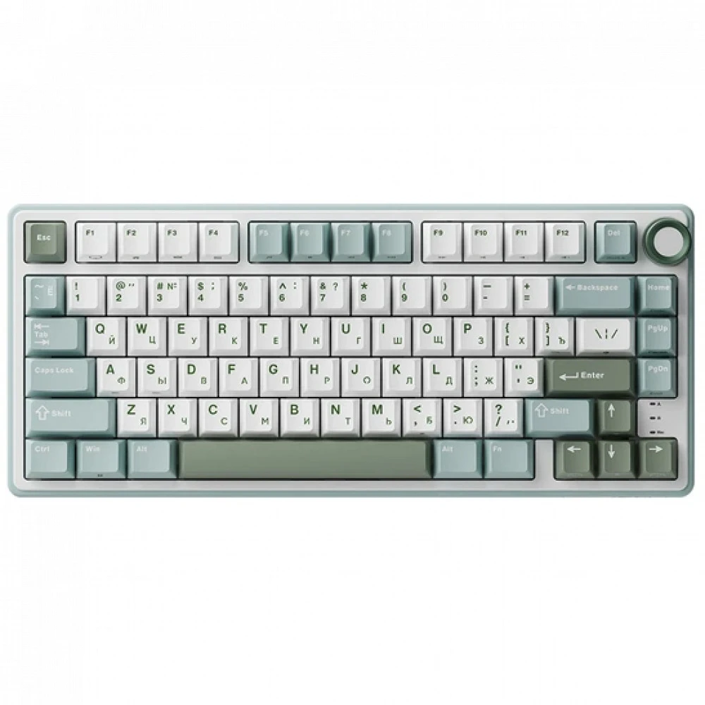 Клавиатура Royal Kludge R75 Sky Cyan (Silver Switch) 6935280823916 Проводная, USB