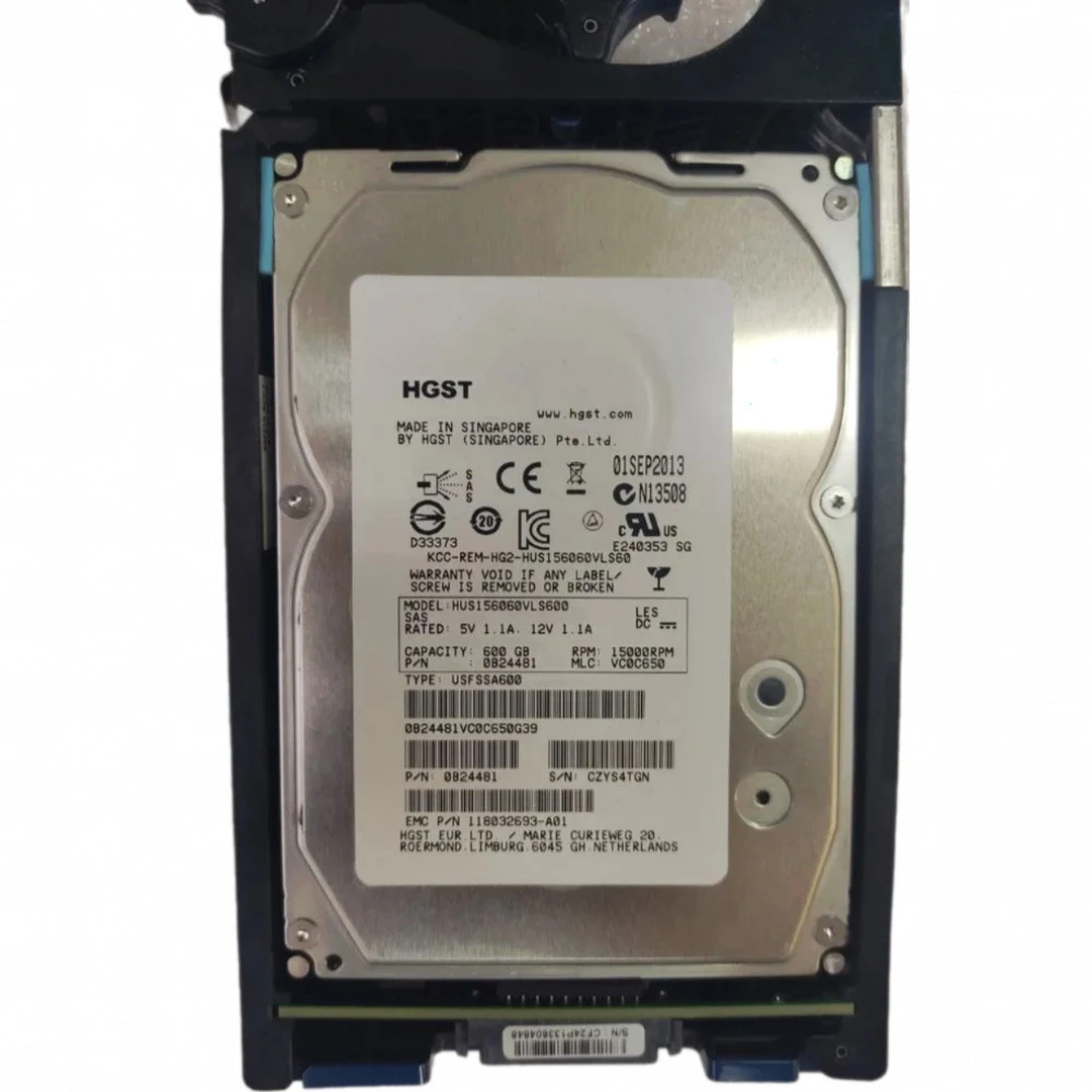 Опция для системы хранения данных СХД EMC 600GB SAS 15K LFF for EMC VNX 5100,EMC VNX 5300 V3-VS15-600 Диск для СХД