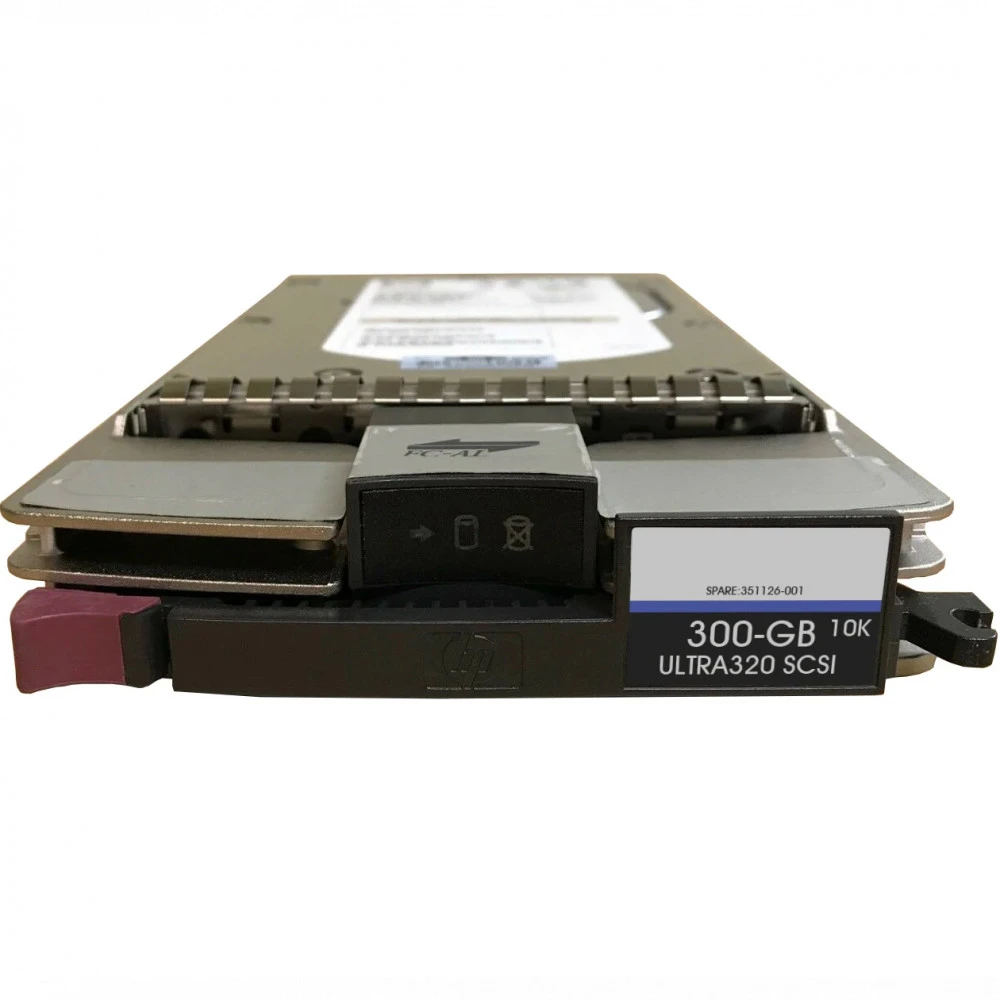 Серверный жесткий диск HPE U320 10K Universal 350964-B22 HDD, 3,5 LFF, 300 ГБ, SCSI (Ultra320, 80-pin)