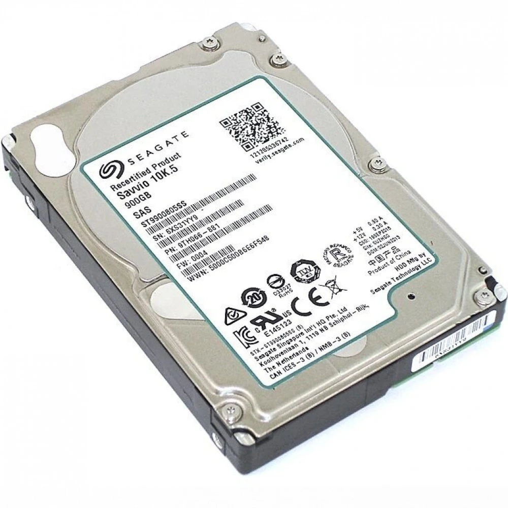 Серверный жесткий диск Seagate 900 ГБ ST9900805SS HDD, 2,5 SFF, 900 ГБ, SAS