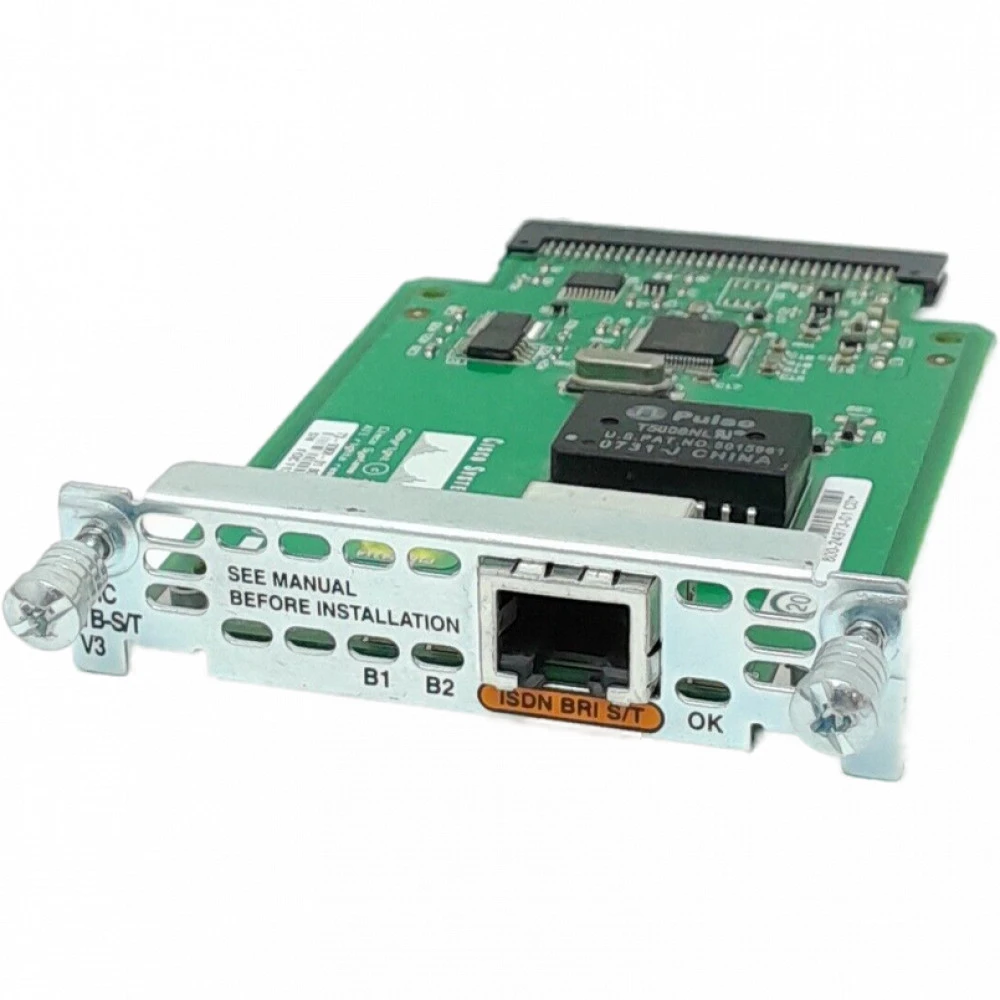 Сетевое устройство Cisco 1 PORT ISDN WAN INTERFACE CARD WIC-1B-S/T-V3 Модуль