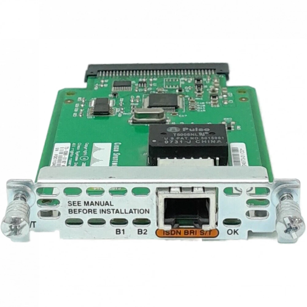 Сетевое устройство Cisco 1 PORT ISDN WAN INTERFACE CARD WIC-1B-S/T-V3 Модуль