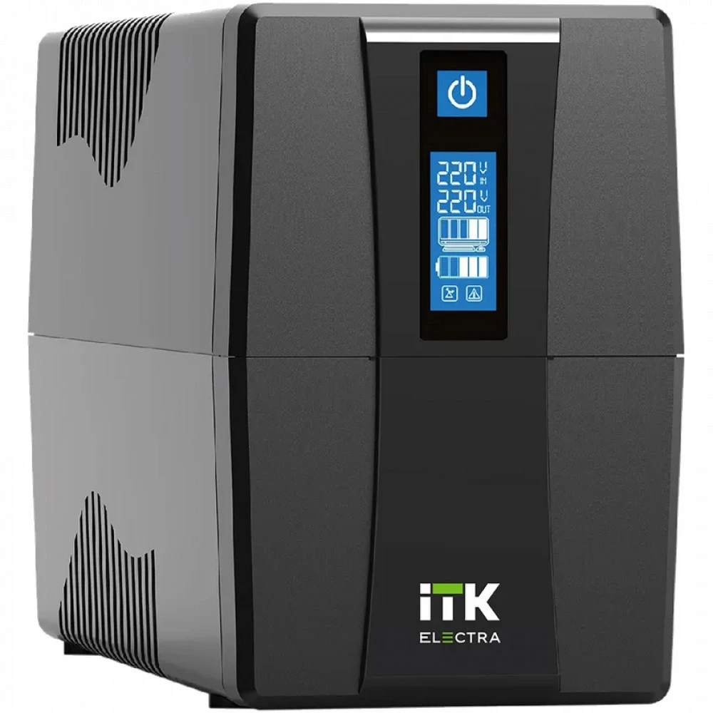 Источник бесперебойного питания ITK Electra EET-0600VA-1-001 600 ВА, 360 Вт