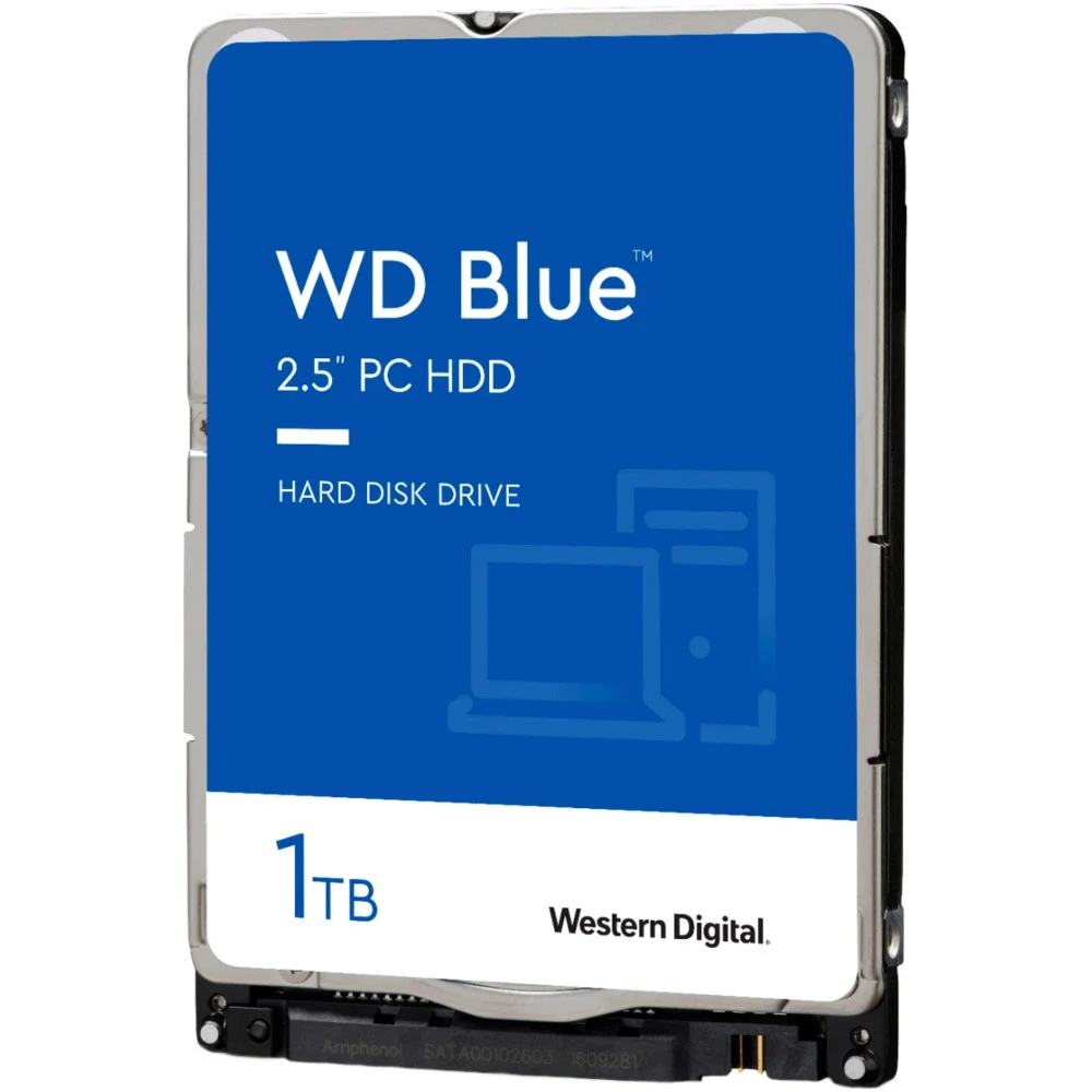 Жесткий диск Western Digital WD10SPZX WD10SPZX-60Z10T1 HDD (классические), 1 ТБ, 2.5 дюйма, SATA
