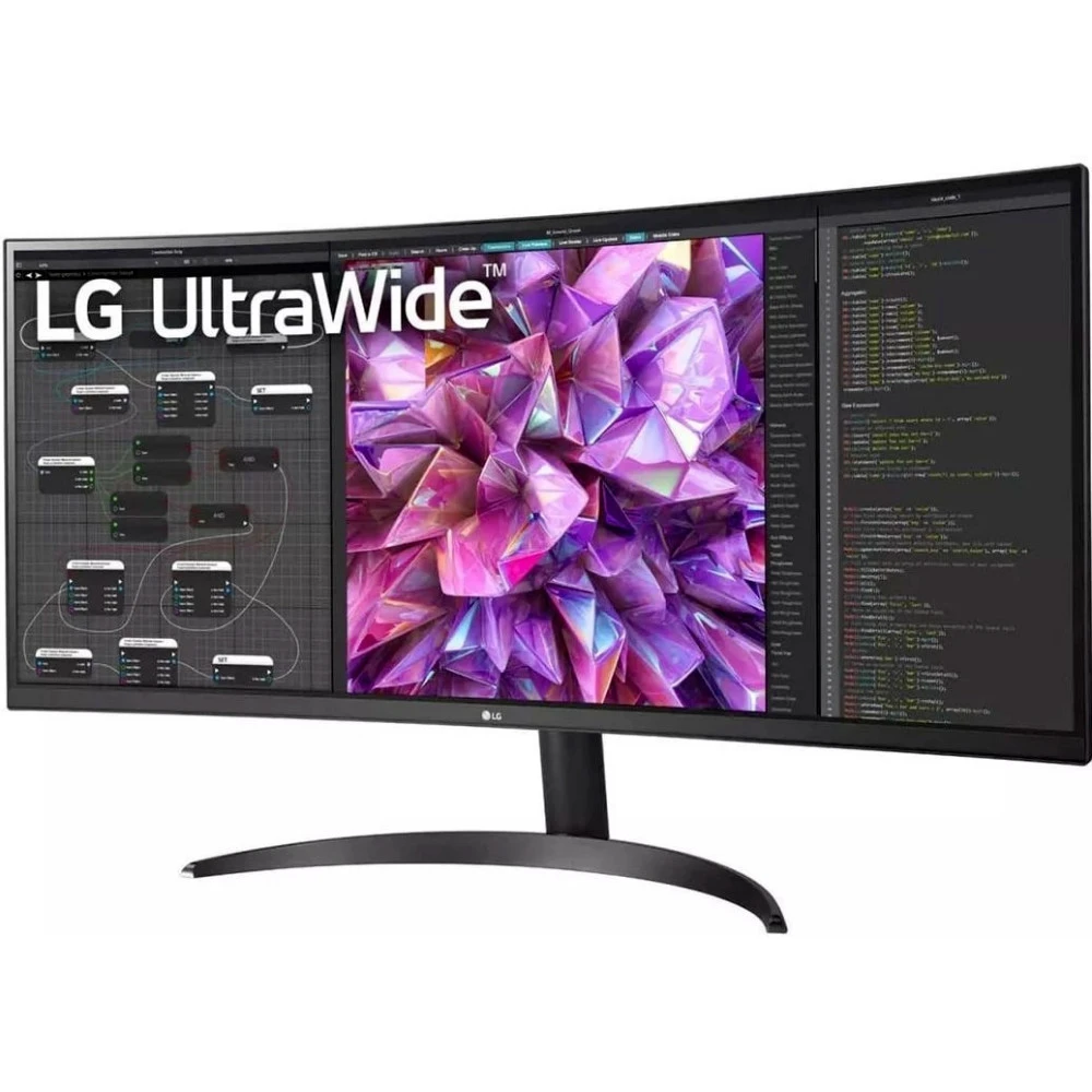 Монитор LG 34WQ60C-B 34 ", IPS, Ultra-Wide QHD 3440x1440 (21:9), 60 Гц